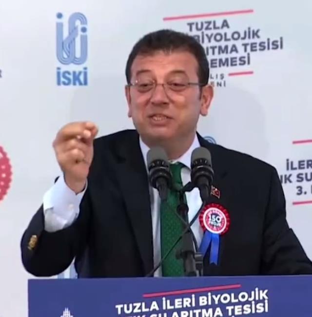 İBB'nin tesis açılışında Tuzla Belediye Başkanı Şadi Yazıcı'ya saldırı! İmamoğlu kürsüden müdahale etti