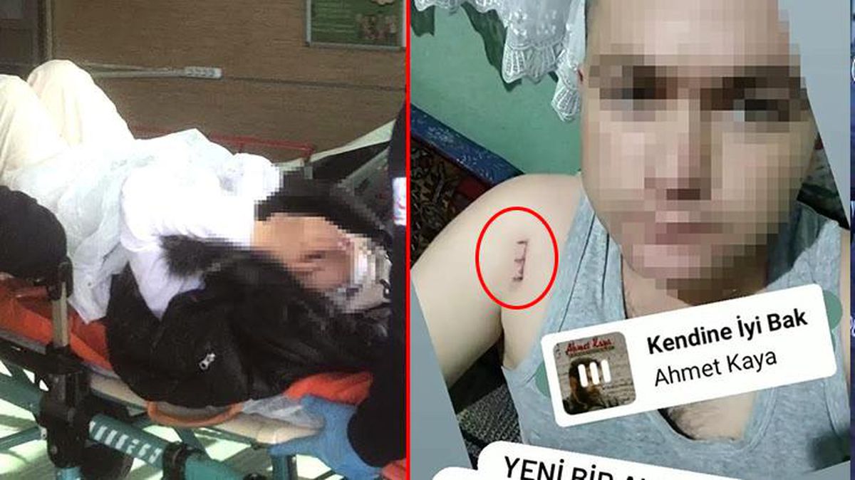 Platonik aşık, katlettiği Emine hemşirenin baş harfini omzuna kazımış