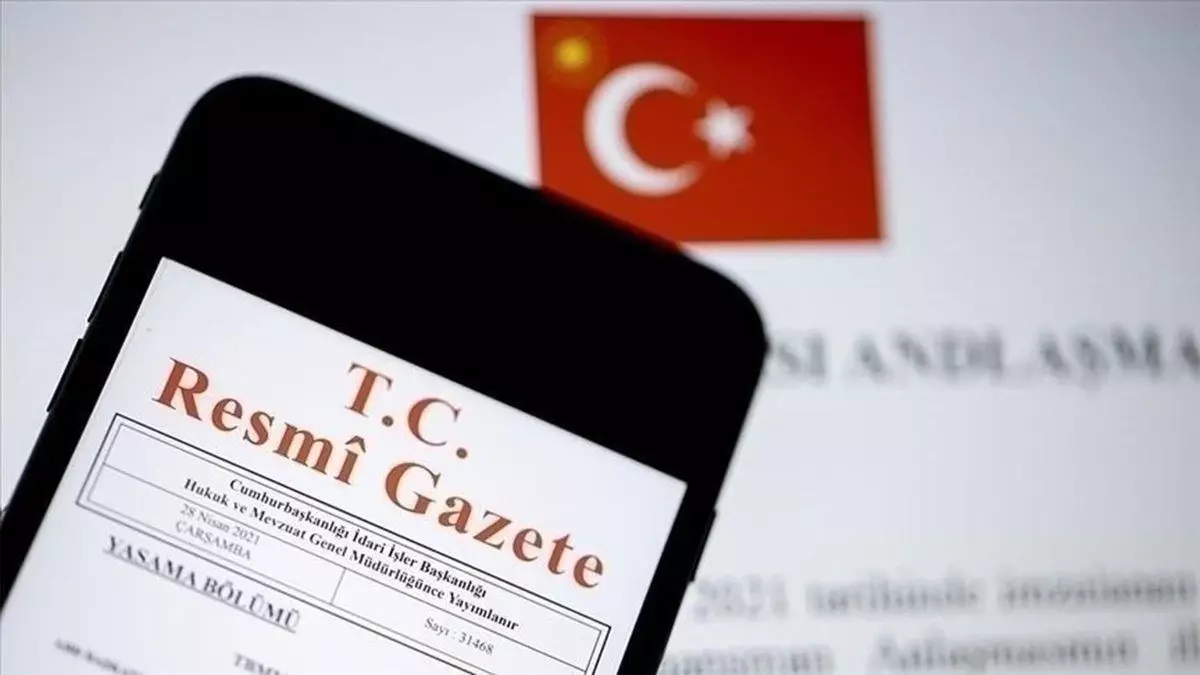 26 Ekim 2022 Resmî Gazete bugünün kararları neler? 26 Ekim Çarşamba Resmi Gazete'de yayımlandı! 2724 sayılı Resmi Gazete atamalar listesi!