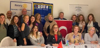 Acarkent Rotary Kulübü üyeleri meme kanserinin erken tanısında 'Genlerin Rolü' konulu toplantıda bir araya geldi