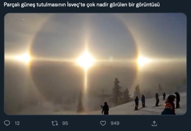 Güneş tutulması her yerden görüldü ama bir ülkede ortaya çıkan görüntü bambaşka Güneş tutulması her yerden görüldü ama bir ülkede ortaya çıkan görüntü bambaşka