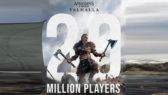 Assassin's Creed Valhalla, 20 milyon oyuncuya ulaştı