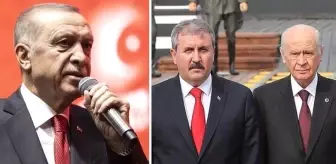 Türkiye Yüzyılı programında dikkat çeken detay! Bahçeli'ye teşekkür eden Erdoğan, Destici'yi es geçti