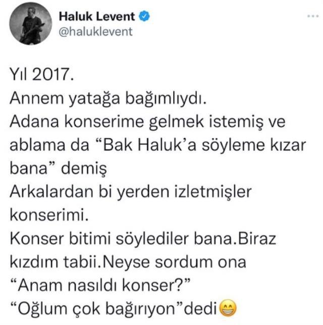 Haluk Levent annesiyle olan anısını paylaştı, sosyal medya yıkıldı