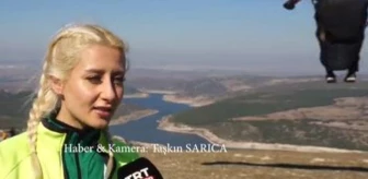 TRT canlı yayınında kadın sporcunun 'Kazasız belasız bitirdik' dediği anda olanlara kimse inanamadı