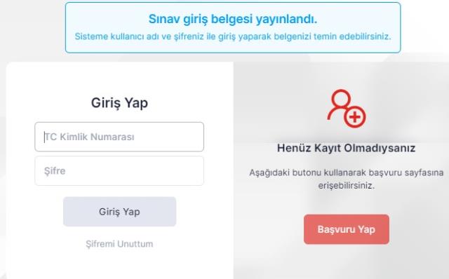 Ziraat sınav giriş belgesi yayınlandı mı? Ziraat Bankası giriş belgesi sorgulama ekranı!