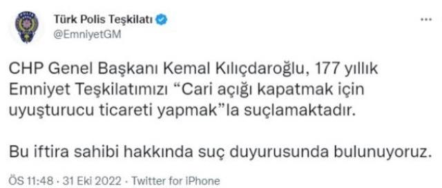 İçişleri Bakanı Soylu, CHP Genel Başkanı Kılıçdaroğlu hakkında suç duyurusunda bulunacağını belirtti İçişleri Bakanı Soylu, CHP Genel Başkanı Kılıçdaroğlu hakkında suç duyurusunda bulunacağını belirtti