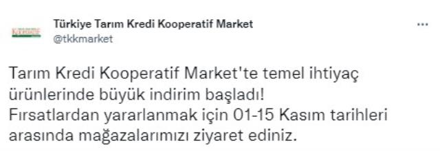 Tarım Kredi marketlerinde yeni indirim kampanyası! İşte fiyatı düşen ürünler