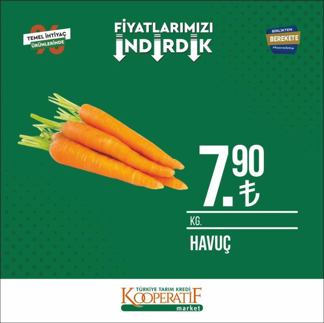 Tarım Kredi marketlerinde yeni indirim kampanyası! İşte fiyatı düşen ürünler