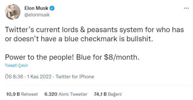 Twitter mavi tik ücreti nedir? Mavi tik kaç TL oldu? Twitter mavi tik fiyatı ne kadar?