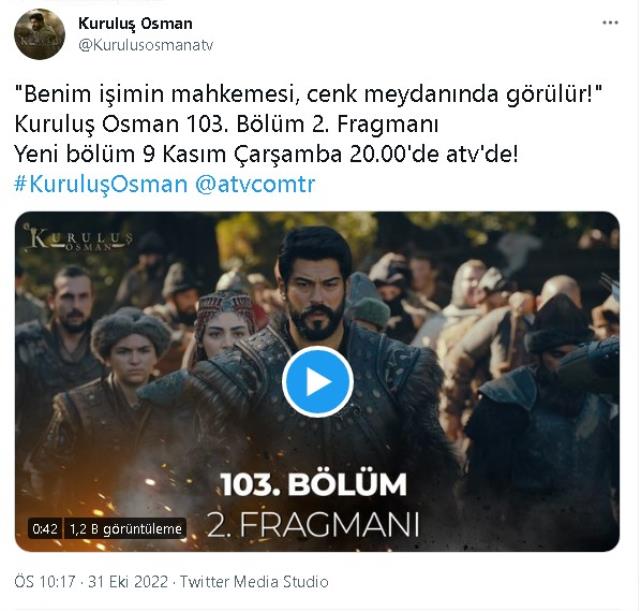 Bu akşam Kuruluş Osman yeni bölüm var mı, yok mu, neden yok? 2 Kasım Çarşamba Kuruluş Osman yeni bölüm niye yok, haftaya mı olacak? Bu akşam Kuruluş Osman yeni bölüm var mı, yok mu, neden yok? 2 Kasım Çarşamba Kuruluş Osman yeni bölüm niye yok, haftaya mı olacak?