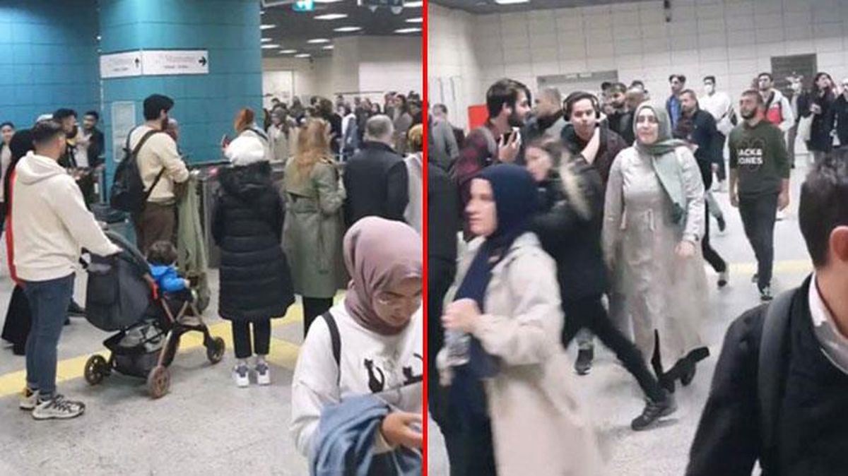 Marmaray Üsküdar durağında panik yaratan 'Peronları terk edin' anonsunun sebebi ortaya çıktı