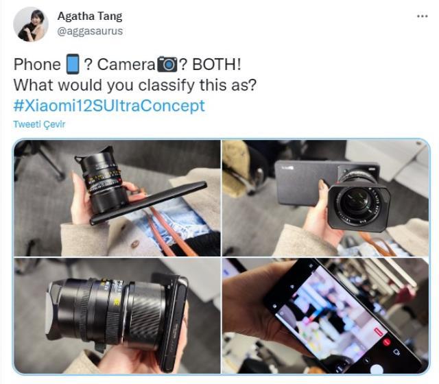 Xiaomi DSLR lens takılabilen yeni telefon konsepti Xiaomi DSLR lens takılabilen yeni telefon konsepti