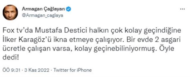 Asgari ücret tartışması giderek büyüyor! Armağan Çağlayan, BBP lideri Destici'ye yanıt verdi