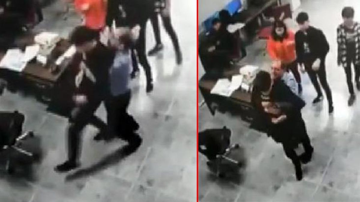 Ölümle yaşam arasındaki ince çizgi kamerada! Tek hamlesiyle boğulan öğrenciyi kurtardı
