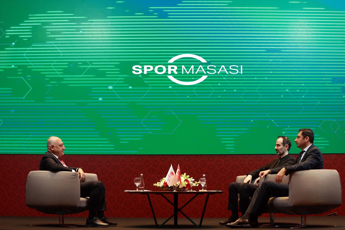 TFF Başkanı Mehmet Büyükekşi, AA Spor Masası'na konuk oldu (1) Açıklaması