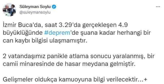 4 Kasım son deprem nerede, ne zaman oldu? İZMİR DEPREM! 4 Kasım İzmir'de deprem mi oldu? İzmir deprem yaralı var mı?