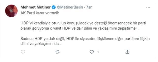 HDP ziyareti AK Parti içinde kriz çıkardı: Artık bir karar verilmeli HDP ziyareti AK Parti içinde kriz çıkardı: Artık bir karar verilmeli
