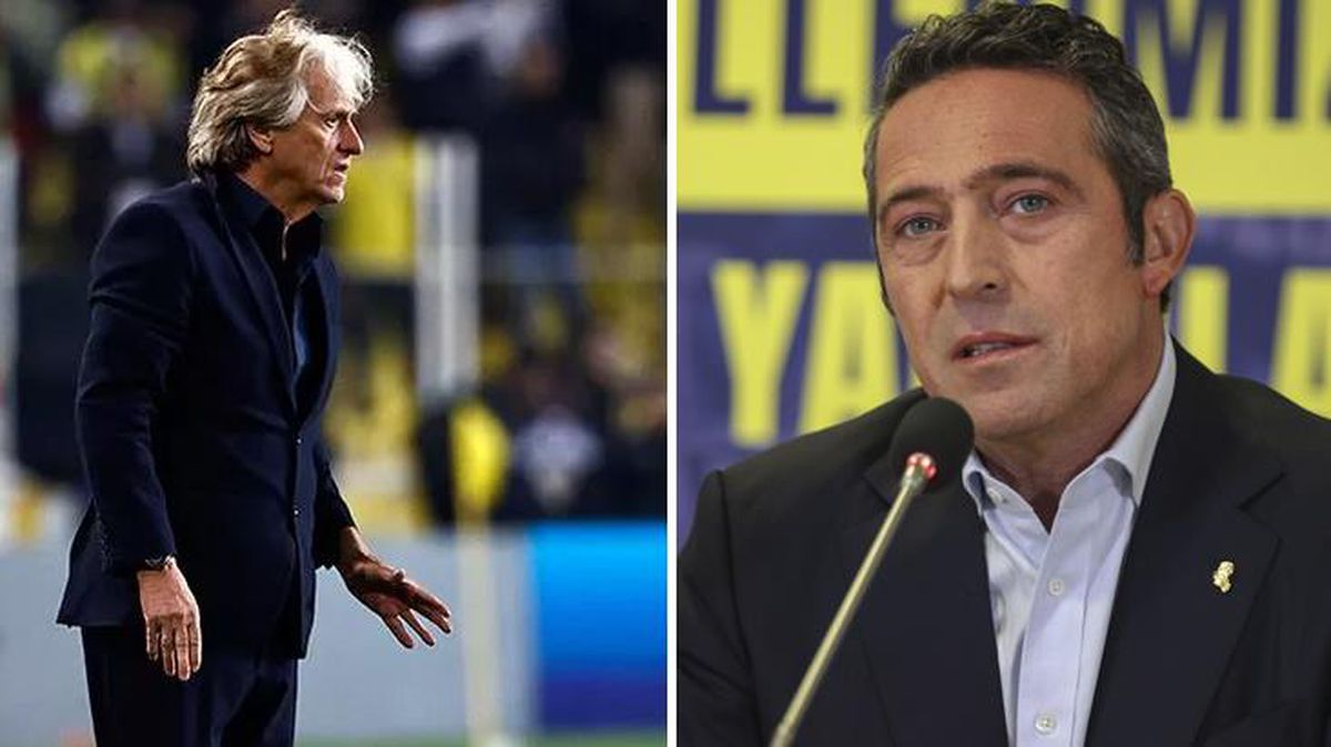 Taraftara mesaj vermek isteyen Ali Koç, Jorge Jesus için pek de hoş olmayan bir ifade kullandı