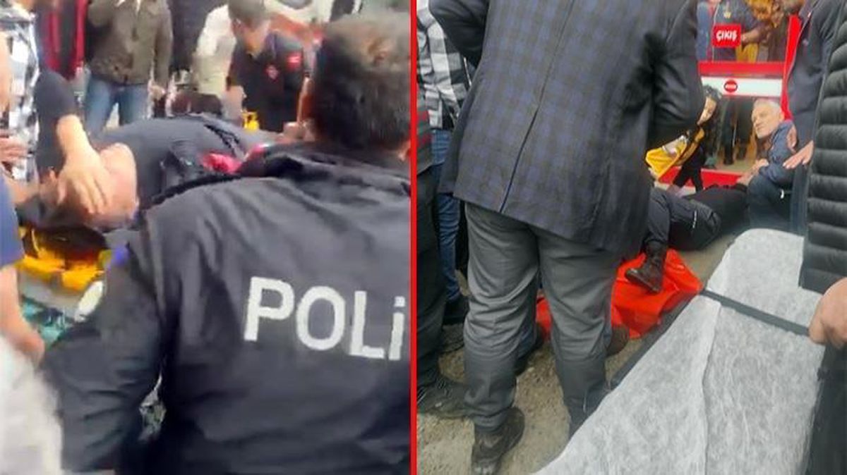 Eşini şikayet etmek için karakola gitti, tartışma çıkınca polisi vurdu