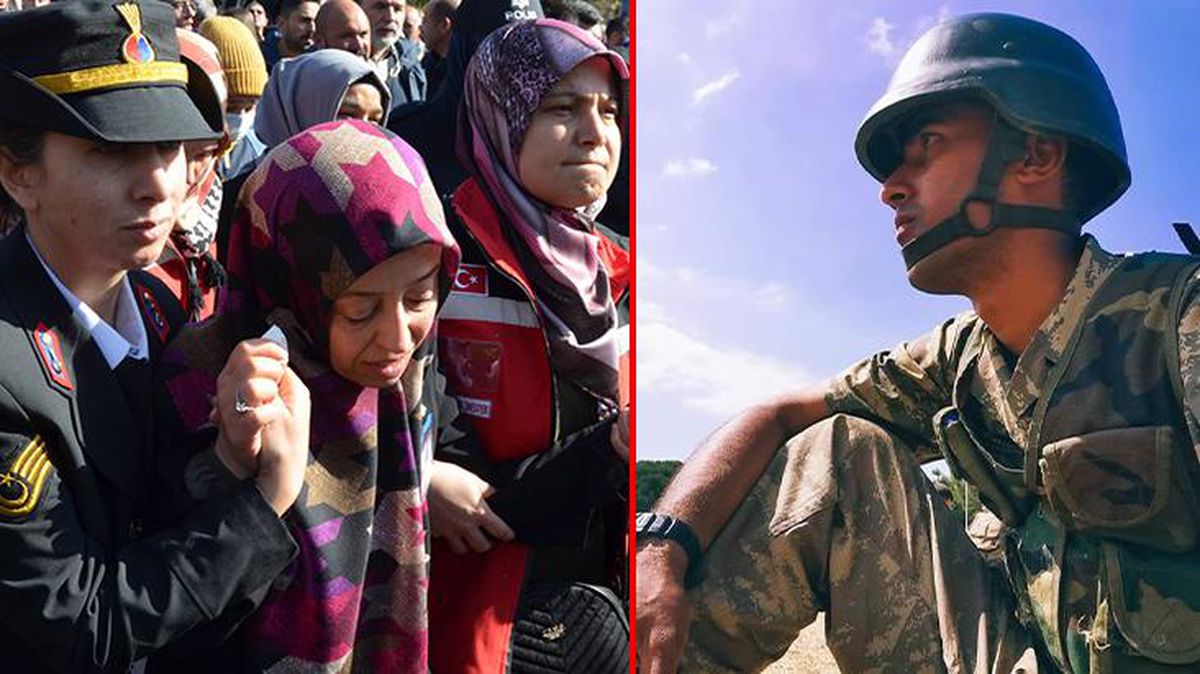 Pençe-Kilit şehidi son yolculuğuna uğurlandı! Eşinin feryatları yürek yaktı