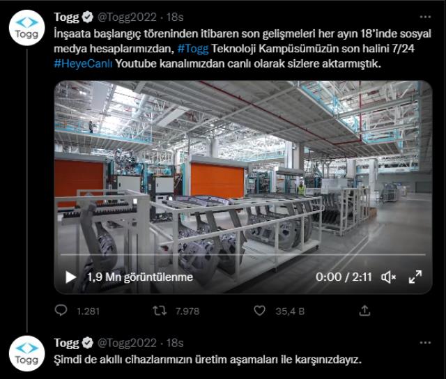 Tesla mühendisi Togg'u öve öve bitiremedi: Bu araba üretim kalitesi açısından birçok kişiyi şaşırtacak. Togg'un yaptıklarına büyük saygı duyuyorum