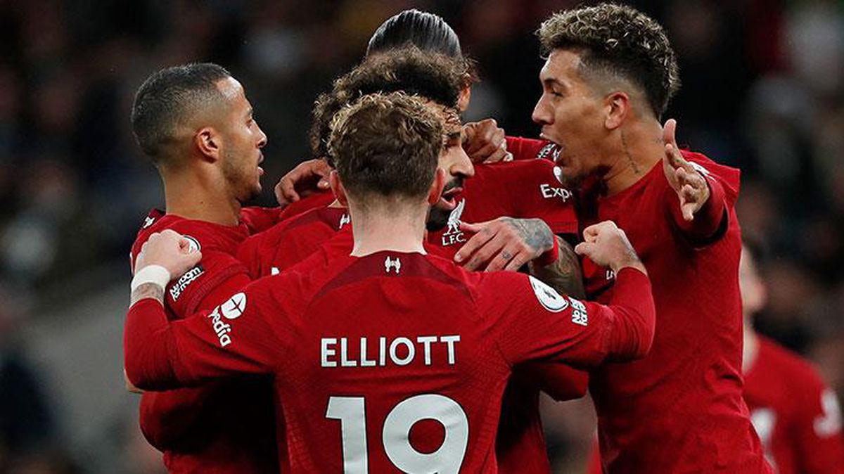 Liverpool'un yüzü sonunda güldü! Tottenham'ı deplasmanda devirdiler