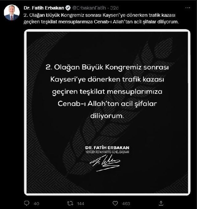 Yeniden Refah Partilileri taşıyan otobüs şarampole yuvarlandı: 17 yaralı