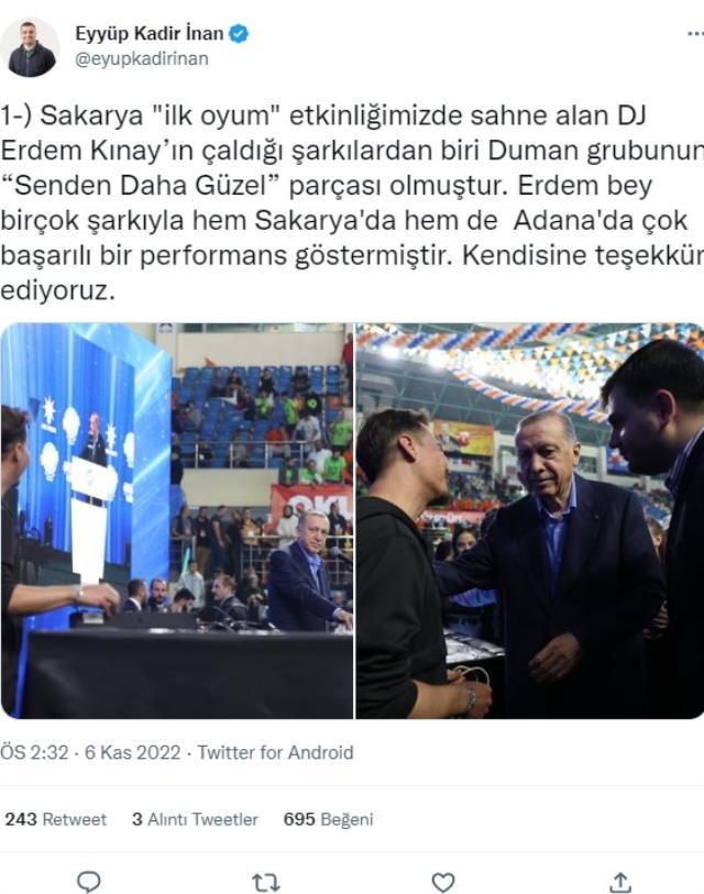 Şarkıcı Kaan Tangöze'nin 'Haklarımızı arayacağız' sözlerine Ak Parti Gençlik Kolları cephesinden açıklama geldi Şarkıcı Kaan Tangöze'nin 'Haklarımızı arayacağız' sözlerine Ak Parti Gençlik Kolları cephesinden açıklama geldi