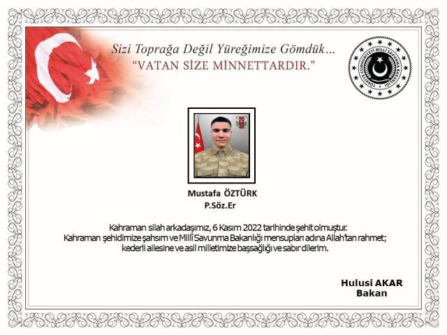 Son Dakika! Irak'ın kuzeyinde teröristlerin açtığı ateş sonucu 1 asker şehit oldu, 3 asker yaralandı