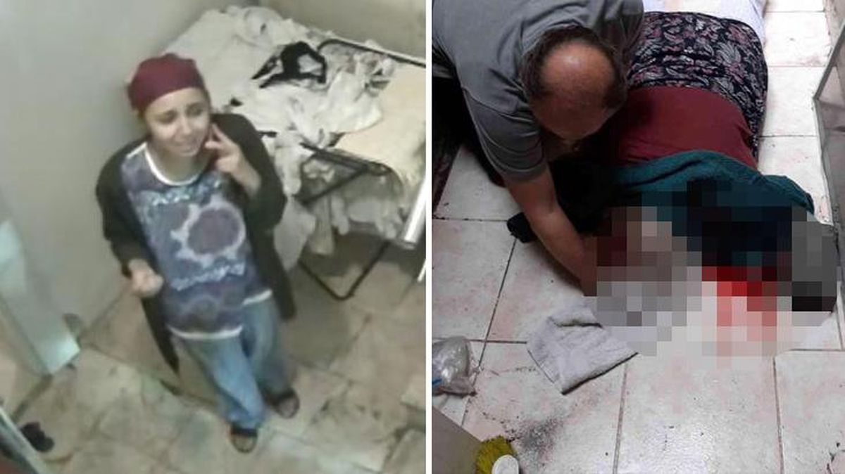 Yaşlı kadın pencereden aşağı düştü, oğlu ve gelininin feryatları apartmanı inletti