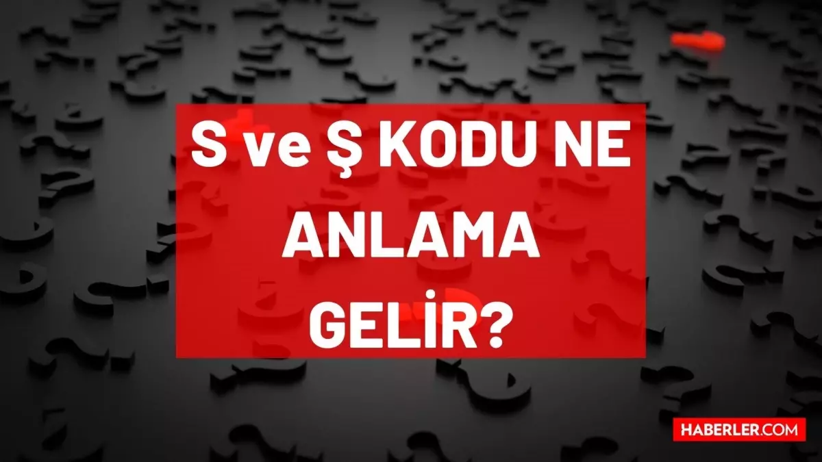 SGK - EYT'te S ve Ş kodu nedir, ne demek? S kodu ne anlama gelir? Ş kodu ne anlama geliyor?