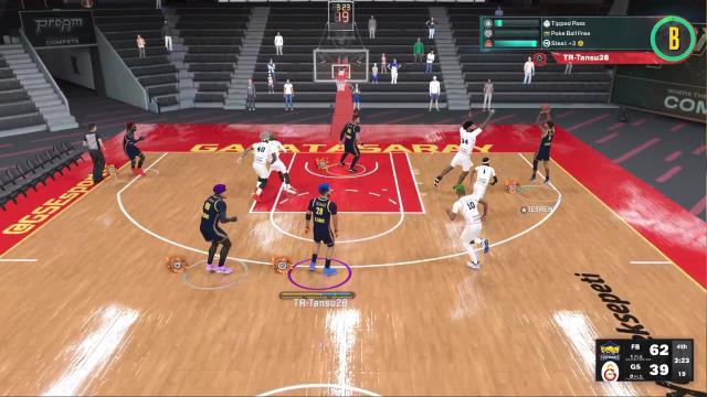 Kanarya lige derbi galibiyeti ile başladı! Galatasaray'ı 46 sayı fark ile yendiler Kanarya lige derbi galibiyeti ile başladı! Galatasaray'ı 46 sayı fark ile yendiler