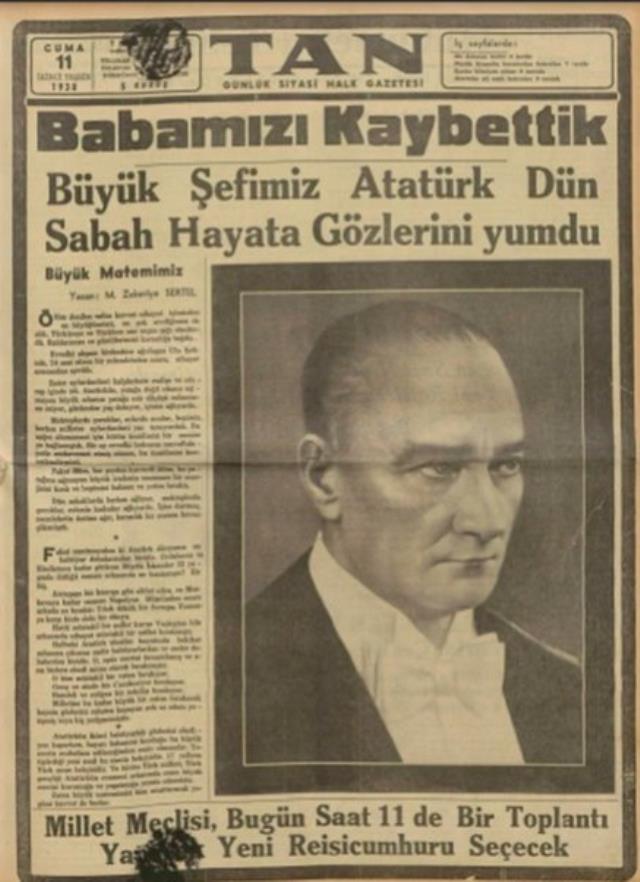 10 Kasım gazete manşetleri 1938! İşte 1938 yılı, 10 Kasım gazete manşetleri! 10 Kasım gazete manşetleri 1938! İşte 1938 yılı, 10 Kasım gazete manşetleri!