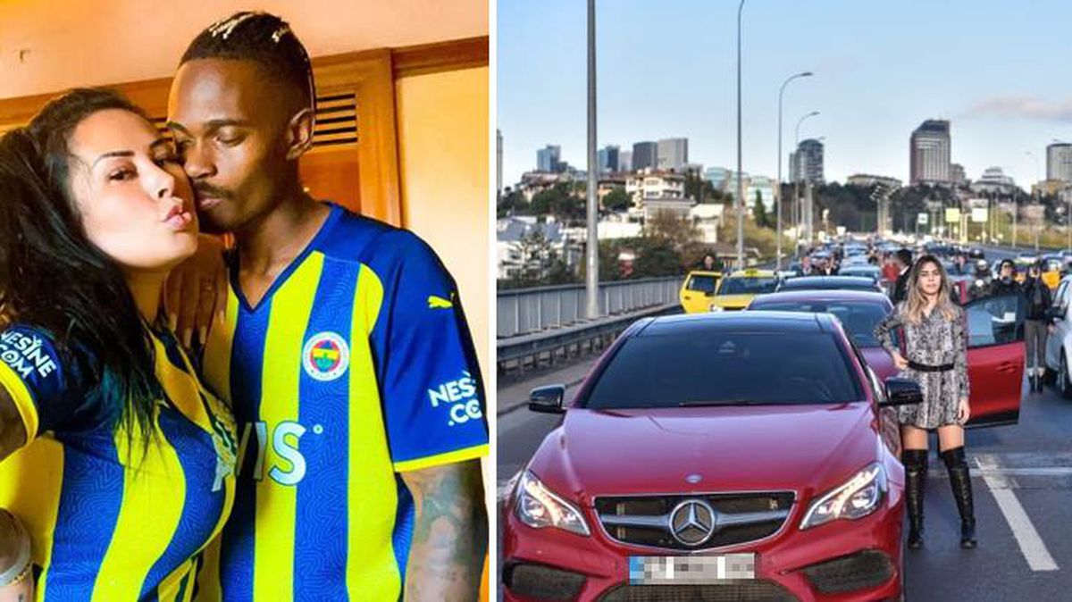 Fenerli yıldızın eşi saat 9'u 5 geçe trafikteydi! Gördükleri sonrası paniğe kapıldı