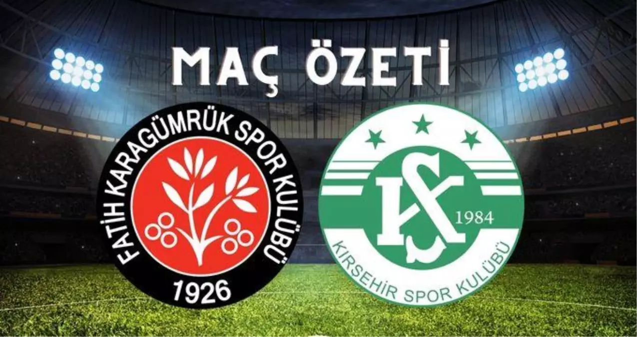 Karagümrük– Kırşehirspor maç özeti | Karagümrük maç özeti İZLE! Karagümrük– Kırşehirspor maç özeti İZLE!