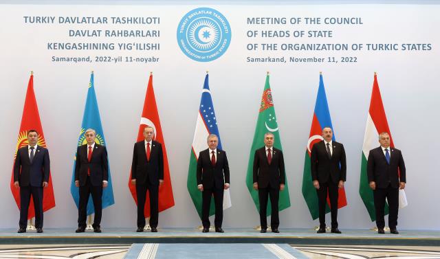 Cumhurbaşkanı Erdoğan'dan, Türk Devletleri Teşkilatı Devlet Başkanları Zirvesi'ne damga vuran FETÖ sözleri Cumhurbaşkanı Erdoğan'dan, Türk Devletleri Teşkilatı Devlet Başkanları Zirvesi'ne damga vuran FETÖ sözleri
