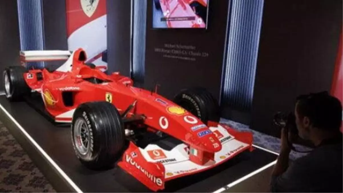 Tüm zamanların en pahalı satışı! İşte Michael Schumacher'in yarış aracı için ödenen para