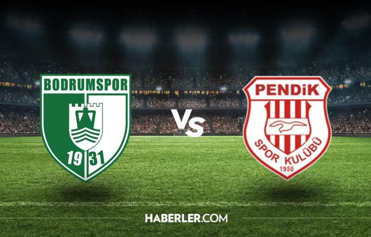 CANLI İZLE | Pendikspor - Bodrumspor maçı canlı izle! Pendikspor - Bodrumspor maçı CANLI izleme! Pendikspor - Bodrumspor Full HD izleme linki!