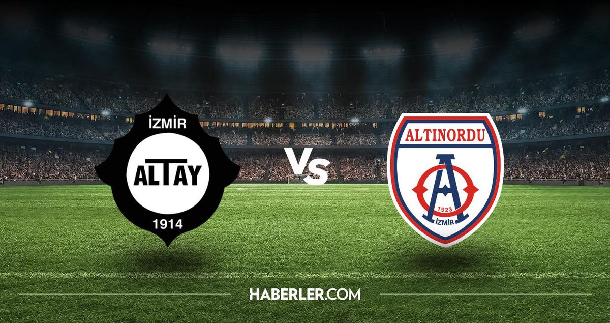 Altınordu - Altay maçı ne zaman? Altınordu - Altay maçı hangi kanalda, saat kaçta? şifreli mi?
