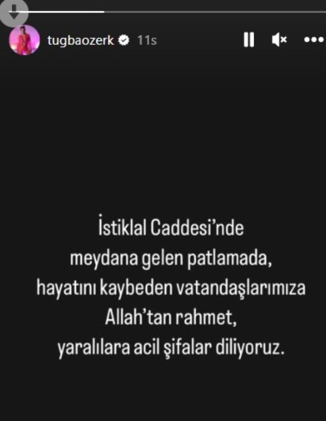 Ünlü isimler Taksim'deki patlamaya sessiz kalmadı! Alişan, beddualar savurdu