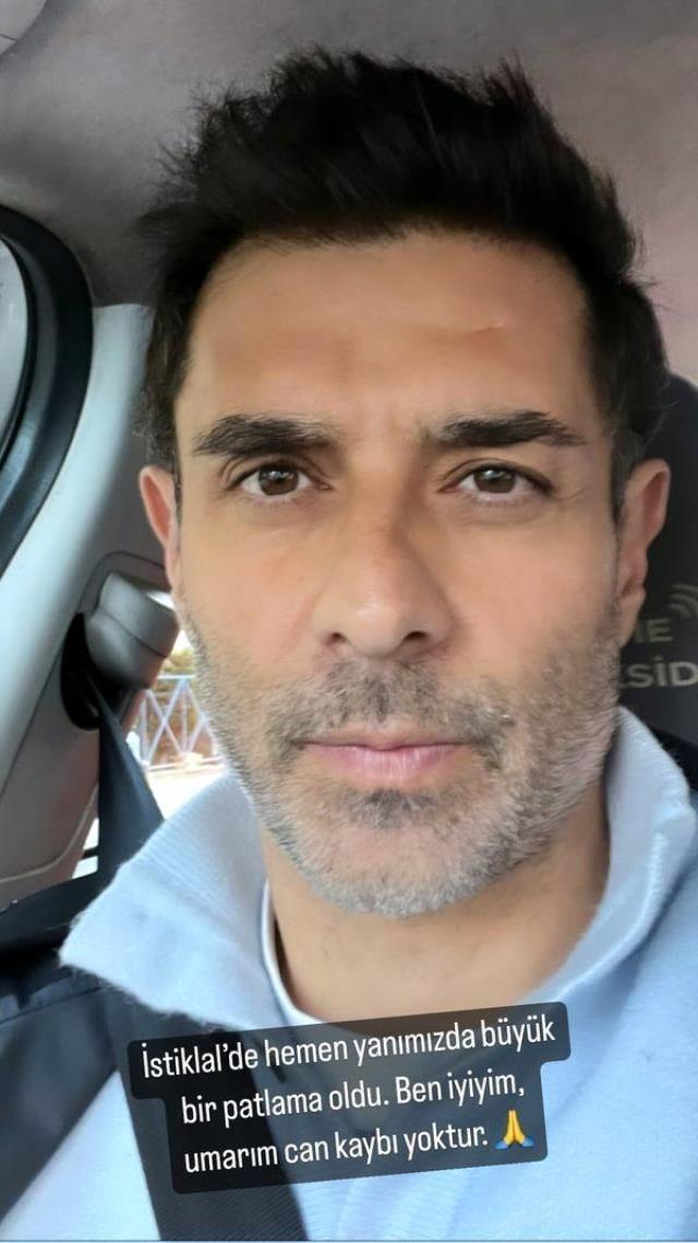 Ünlü oyuncu Cansel Elçin İstiklal'deki bombalı saldırıdan kıl payı kurtulmuş