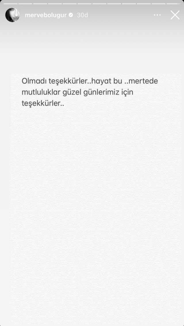 Merve Boluğur neden ayrılıyor? Merve Boluğur Mert Aydın ayrılık sebebi ne?