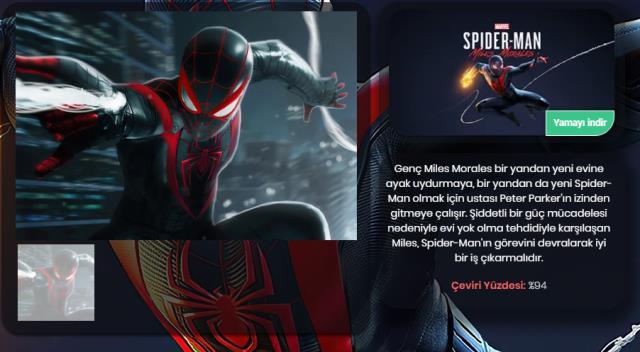 Spider-Man Miles Morales PC Türkçe yama nasıl kurulur?