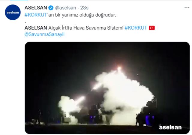 Aselsan'dan heyecanlandıran paylaşım: KORKUT'an bir yanımız olduğu doğrudur