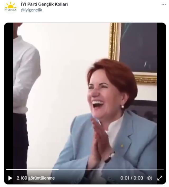 Erdoğan'ın Akşener'e yaptığı '6'lı masadan kalk' çağrısına İYİ Parti'den videolu yanıt