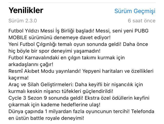 PUBG Mobile güncelleme gelmedi! PUBG Mobile 2.3 güncellemesi gelmedi PUBG Mobile güncelleme gelmedi! PUBG Mobile 2.3 güncellemesi gelmedi