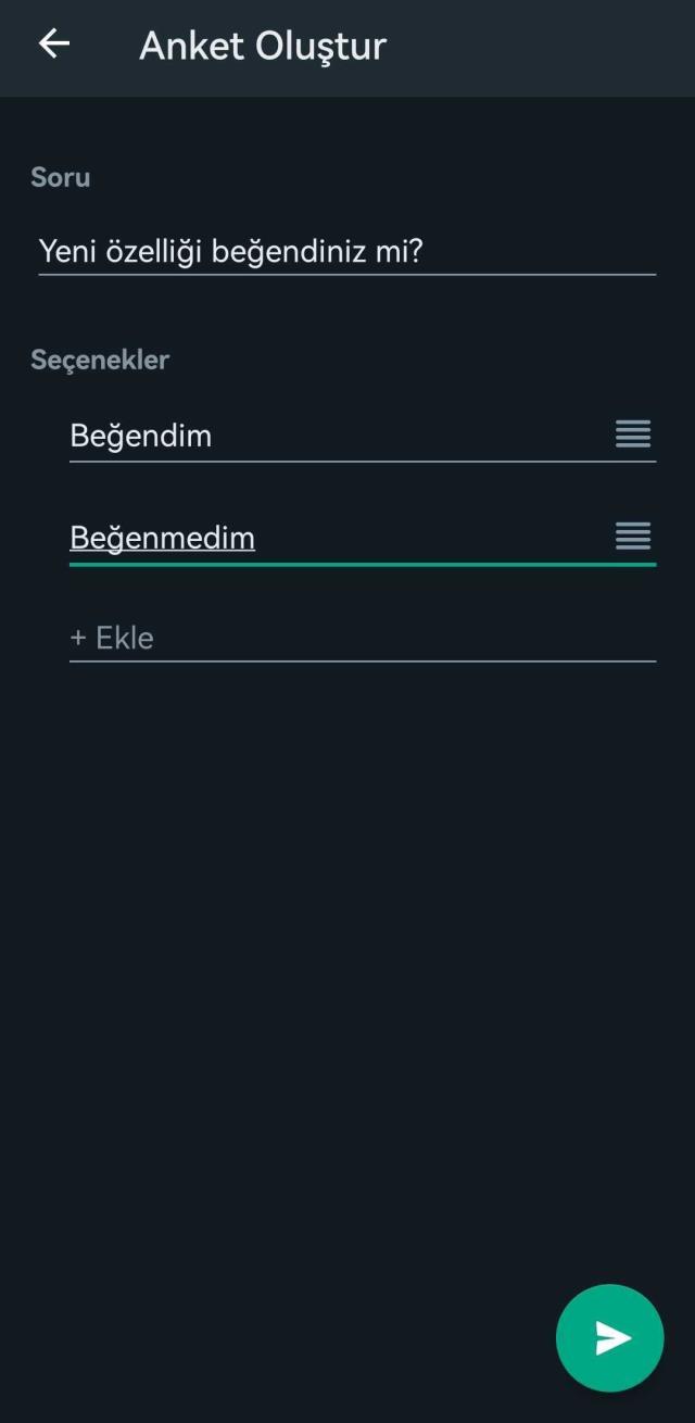 Whatsapp'ta anket nasıl yapılır? WP'de anket nasıl yapılır? Whatsapp'ta anket oluşturma!