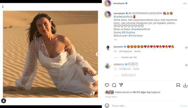 Yasak Elma'nın başrolü Şevval Sam, art arda çölde verdiği pozları paylaştı