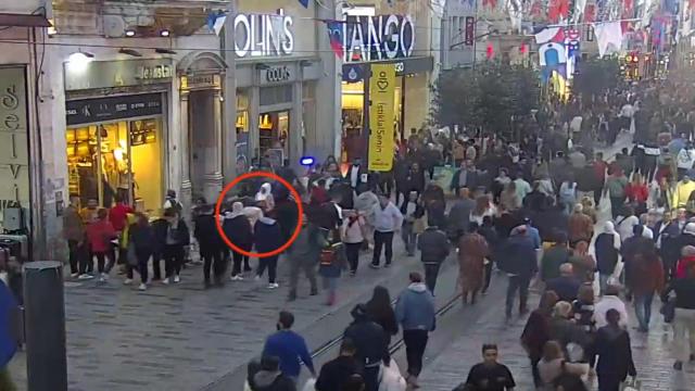 Taksim bombacının yalanını bu görüntüler ortaya çıkardı! Saldırıdan günler önce kayda aldığı noktaya dikkat